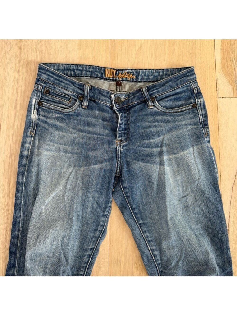 Kut from the Kloth Jeans Skinny to Slim Fit Size 2 - Picture 3 of 6